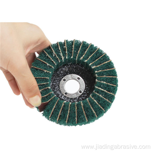 cleaning cloth nonwoven flap disc Vertical scouring pad